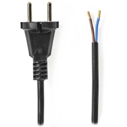 NEDIS napájecí kabel k vysavači/  CEE 7/17/ 250 V AC/ PVC/ černý/ bulk/ 7m