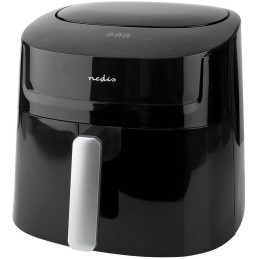 NEDIS multifunkční horkovzdušná fritéza/ objem 7,2 L/ 240 min. časovač/ 8 přednastavených programů/ výkon 1800 W/ černá