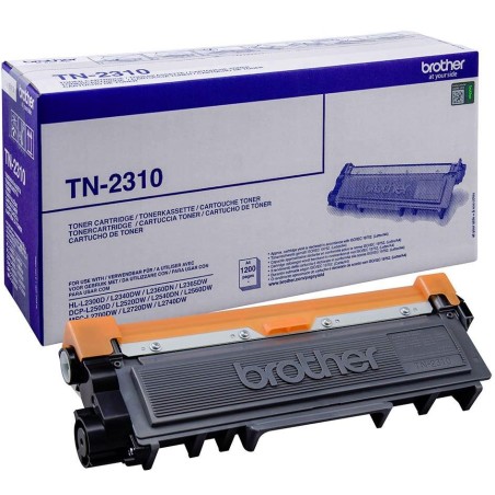 BROTHER tonerová kazeta TN-2310/ HL-L23xx/ DCP-L25xx/ MFC-L27xx/ 1200 stránek/ černý