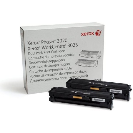 Xerox original toner 106R03048 pro Phaser 3020/3025/ 2x 1500s, černý