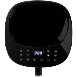NEDIS multifunkční horkovzdušná fritéza/ objem 7,2 L/ 240 min. časovač/ 8 přednastavených programů/ výkon 1800 W/ černá