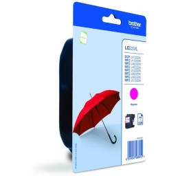 BROTHER inkoustová náplň LC-225XLM/ Purpurová / 1200 stran