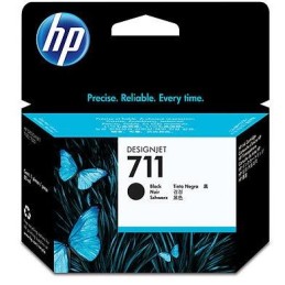 HP inkoustová kazeta 711 černá CZ133A originál