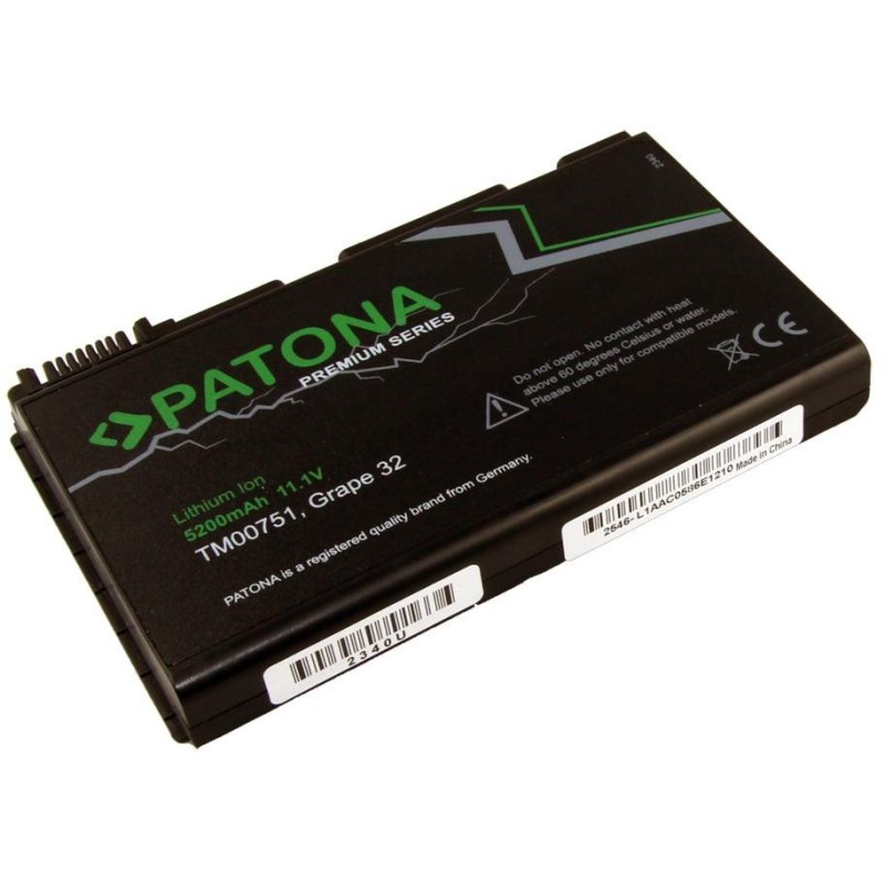 PATONA baterie pro ntb ACER EXTENSA 5220 5200mAh Li-Ion 11,1V PREMIUM