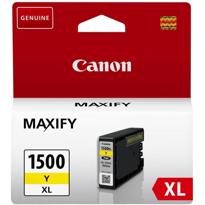 Canon inkoustová náplň PGI-1500/ XL žlutá