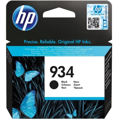 HP inkoustová kazeta 934 černá C2P19AE originál