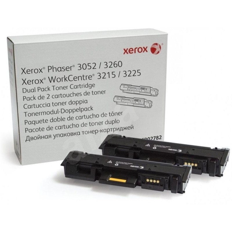 Xerox original toner 106R02782 pro Phaser 3052/3260, WC 3215/3225/ 2x 3000 str., černý