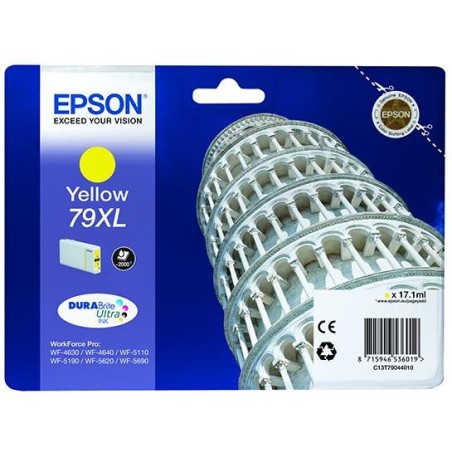 Epson inkoustová náplň/ C13T79044010/ WF-5620/ WF-5690/ 17.1ml/ XL Žlutá