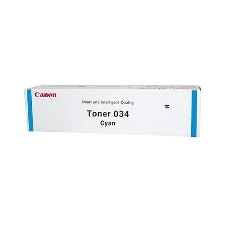 Canon originální toner 034 C iR-C1225, C1225iF/ azurový