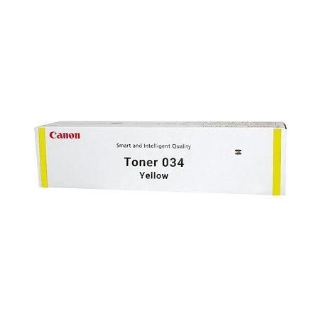 Canon originální toner 034 Y iR-C1225, C1225iF/ Žlutý