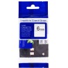 PRINTLINE compatible tape with Brother TZE-315, 6mm, white print/black backing