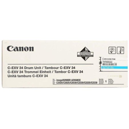 Canon C-EXV 34/ Válcová jednotka/ iIR-C2x20/ 1x30/ 51 000 stran/ Modrá