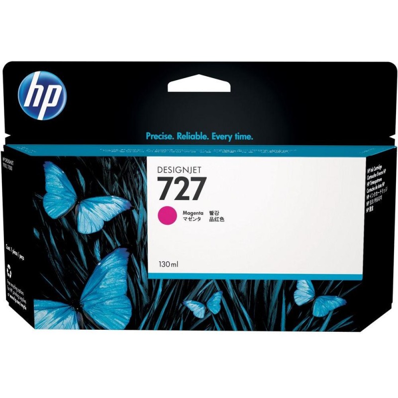 HP cartridge B3P20A (727) purpurová pro DesignJet - 130ml