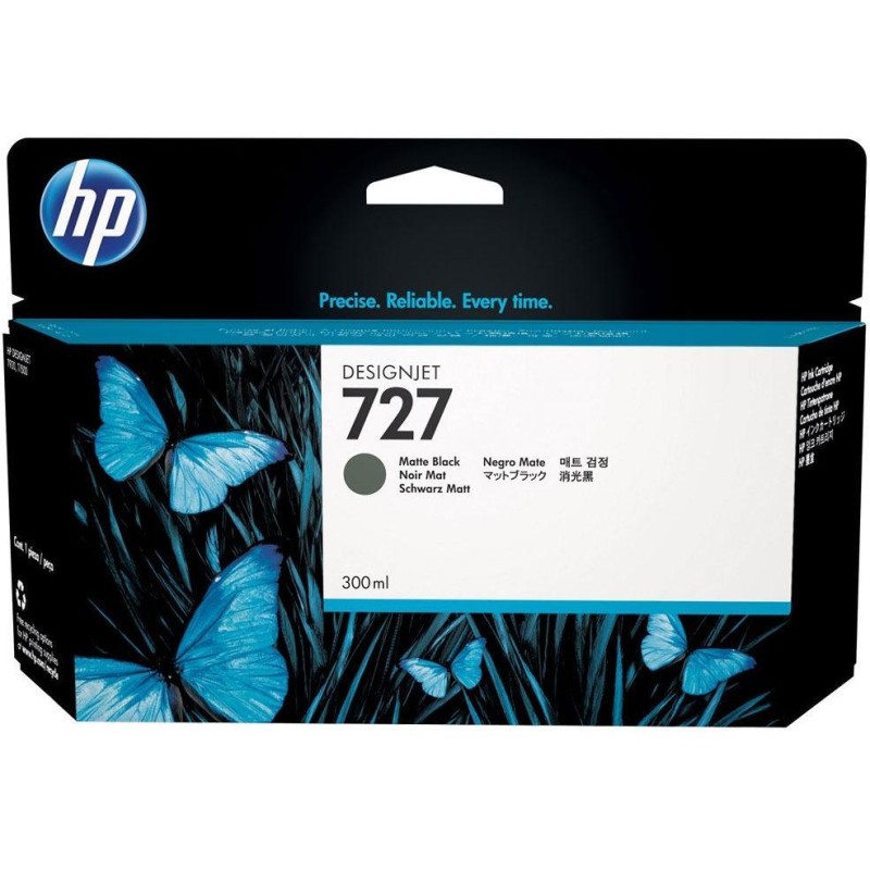 HP cartridge C1Q12A (727) černá matná pro DesignJet - 300ml
