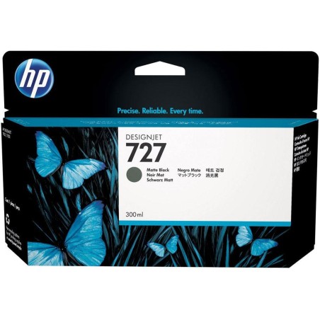 HP cartridge C1Q12A (727) černá matná pro DesignJet - 300ml