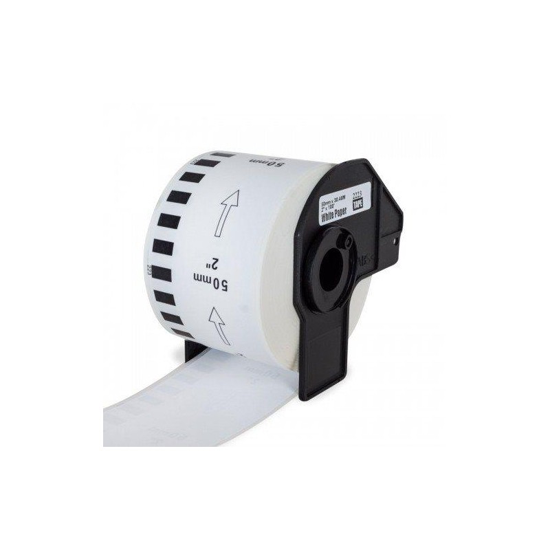 PRINTLINE kompatibilní etikety s Brother DK-22223, papírová role 50 x 30,48m