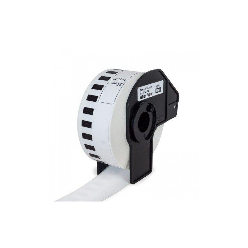 PRINTLINE kompatibilní etikety s Brother DK-22210, papírová role 29 x 30,48m