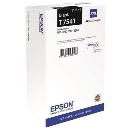 Epson inkoustová náplň/ C13T754140/ WF-8090/ 8590/ 10 000 stran/ XXL Černá