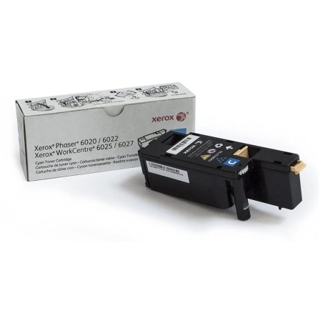 Xerox original toner 106R02760 pro Phaser 6020/ 6022/ WC6025/ 6027/ 1000 str., azurový