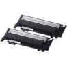 HP - Samsung 2x Toner schwarz CLT-P404B/ELS für SL-C430/C432/C433/C480/C482/C483