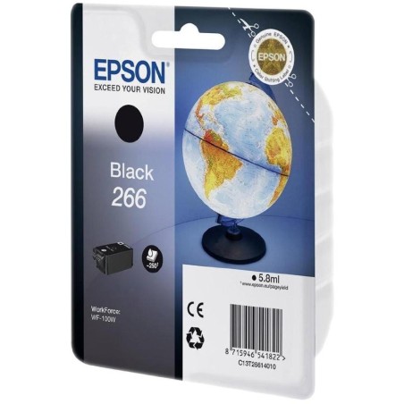 Epson inkoustová náplň/ T2661/ WF-100W/ Černá