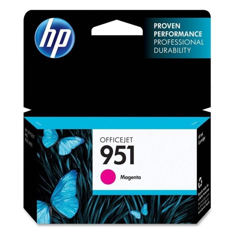 HP inkoustová kazeta 951 purpurová CN051AE originál