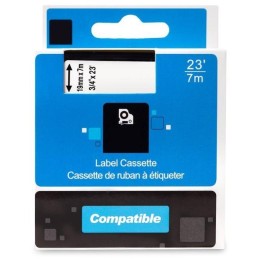 PRINTLINE kompatibilní páska s DYMO 45804, S0720840, 19mm, 7m, modrý tisk/bílý podklad, D1