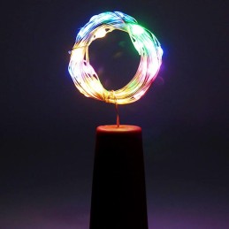 COLORWAY 5x LED řetěz/ vnitřní / 5x 20 LED / délka 5x 2m / více barevný/ napájení baterie