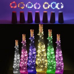 COLORWAY 5x LED řetěz/ vnitřní / 5x 20 LED / délka 5x 2m / více barevný/ napájení baterie