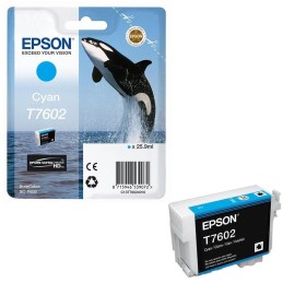 Epson inkoustová náplň/ C13T76024010/ Cyan