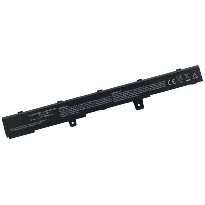 TRX baterie Asus/ 2600 mAh/ pro F200/ F551/ P551/ R411/ R512/ RX551/ X451/ X551/ neoriginální