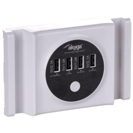 TRX Akyga nabíječka/ 220V/ 4x USB/ 5V/ 3.1A/ neoriginální