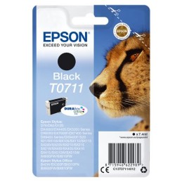 Epson inkoustová náplň/ T0711/ Singlepack T0711 DURABrite Ultra Ink/ Černá