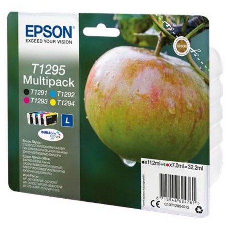 Epson inkoustová náplň/ T1295/ Multipack T1295 DURABrite Ultra Ink/ 4x barvy