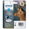 Epson atramentová náplň/ T1302/ Singlepack DURABrite Ultra Ink/ XL azúrová