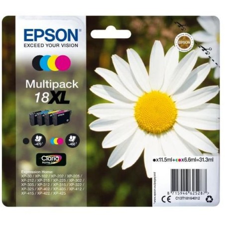 Epson inkoustová náplň/ T1816/ Multipack 18XL Claria Home Ink/ 4x barvy