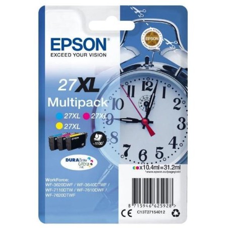 Epson inkoustová náplň/ T2715/ Multipack 27XL DURABrite Ultra Ink/ 3x barvy