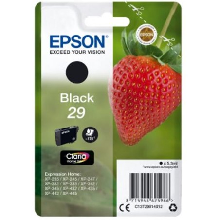 Epson inkoustová náplň/ T2981/ Singlepack 29 Claria Home Ink/ Černá