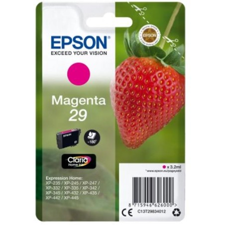 Epson inkoustová náplň/ T2983/ Singlepack 29 Claria Home Ink/ Magenta
