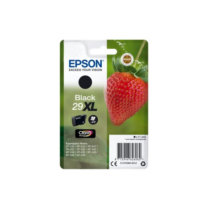 Epson inkoustová náplň/ T2991/ Singlepack 29XL Claria Home Ink/ Černá