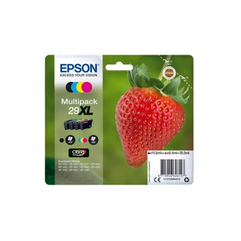 Epson inkoustová náplň/ T2996/ Multipack 29XL Claria Home Ink/ 4x barvy