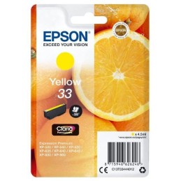 Epson inkoustová náplň/ T3344/ Singlepack 33 Claria Premium Ink/ Žlutá
