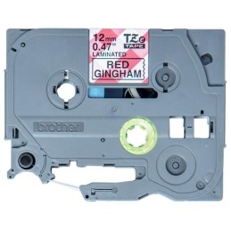 BROTHER páska TZE-MPRG31 / s černými kachličkami / 12mm