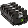 BROTHER Farbband für Hochgeschwindigkeitsdruck HGE251V5 / weiß-schwarz / 24mm