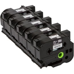 BROTHER páska pro vysokorychlostní tisk HGE261V5 / bílá-černá / 36mm