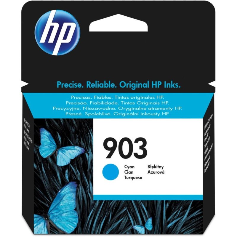 HP inkoustová kazeta 903 azurová T6L87AE, originál