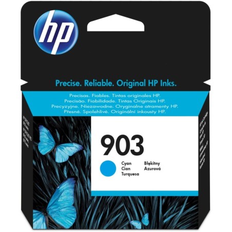HP inkoustová kazeta 903XL azurová T6M03AE, originál