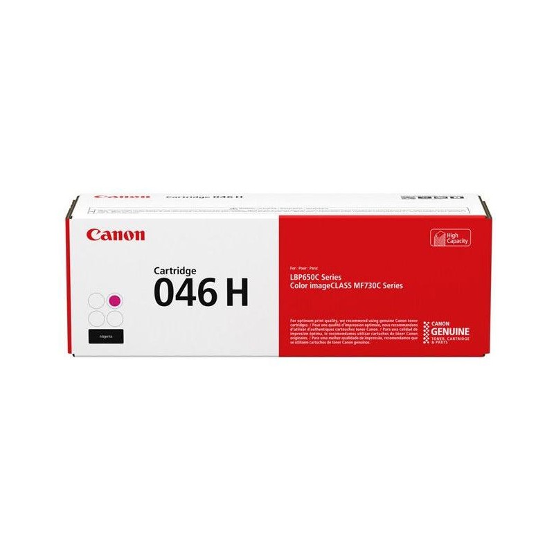 Canon originální toner CRG-046H M, purpurová