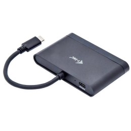 I-tec USB 3.1 Type C HDMI Travel adaptér PD/Data/ 1x HDMI 4K Ultra HD 3840x2160/ 2x USB 3.0/ černý