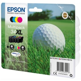 Epson inkoustová náplň/  T3476/ Multipack 34XL DURABrite Ultra Ink/ 4x barvy